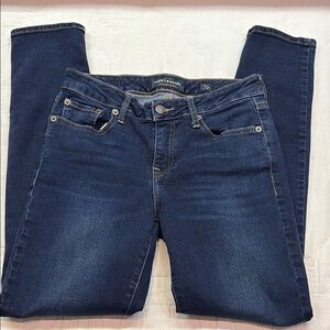 Lucky Brand Women's Blue Skinny Jeans Tapered Leg Stretch Denim – Size 27